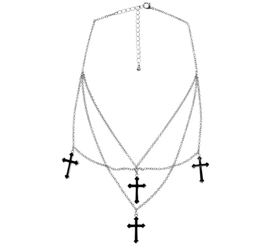 Translation missing: de.Collar con Cruces negras