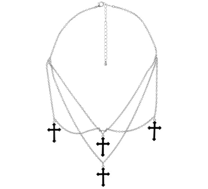 Translation missing: de.Collar con Cruces negras