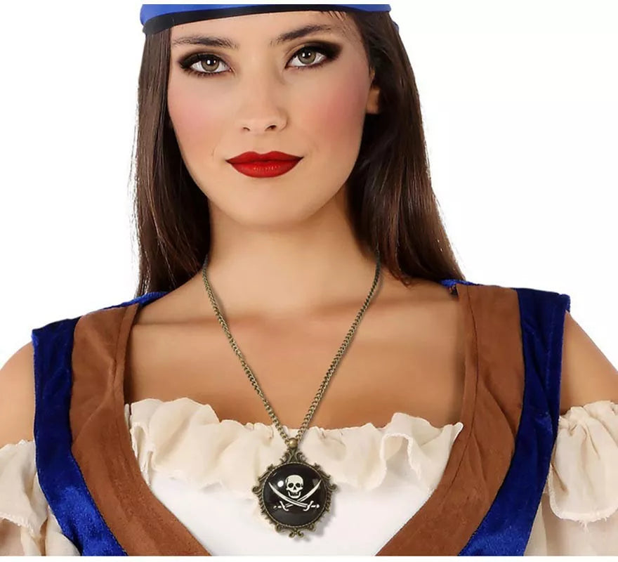 Translation missing: de.Collar con Emblema Pirata