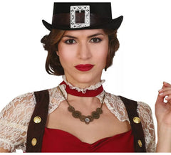 Steampunk-Ausrüstungs-Halskette