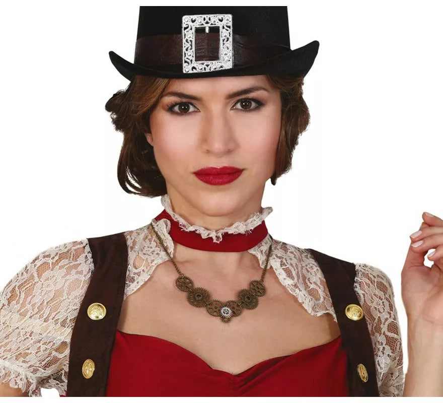 Translation missing: de.Collar con Engranajes Steampunk