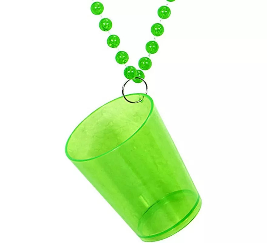 Translation missing: de.Collar con Vaso de Chupito Shot en varios colores neones