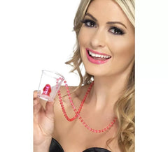 Halskette mit Glas und Penis