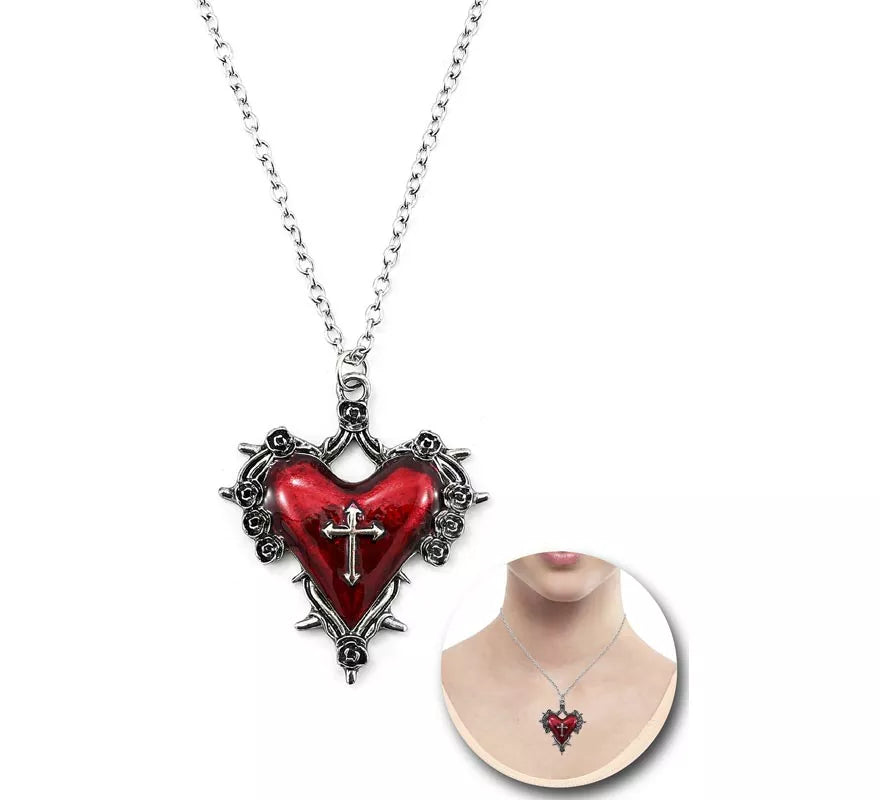 Collar Corazón Gótico
