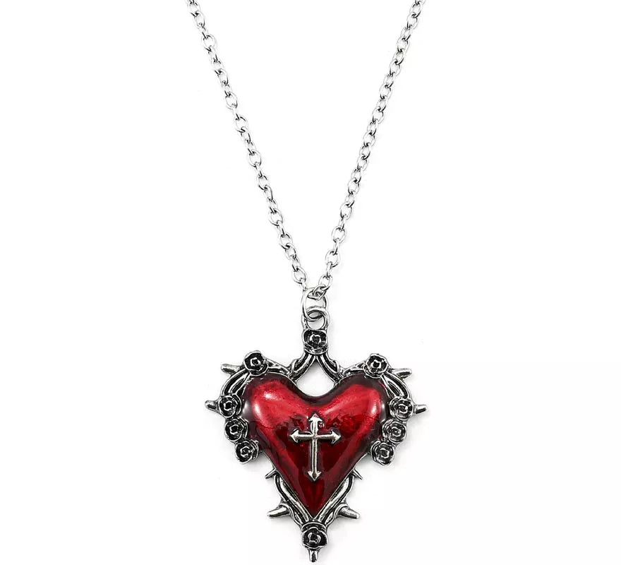 Collar Corazón Gótico