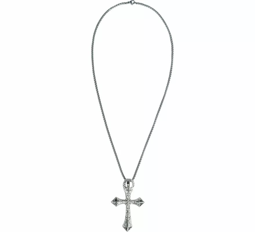 Translation missing: de.Collar Cruz Decorativa Metal, 6,5 cm
