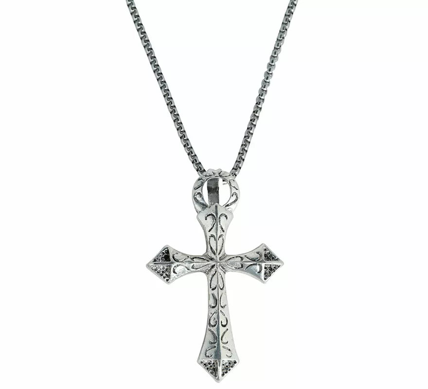 Translation missing: de.Collar Cruz Decorativa Metal, 6,5 cm
