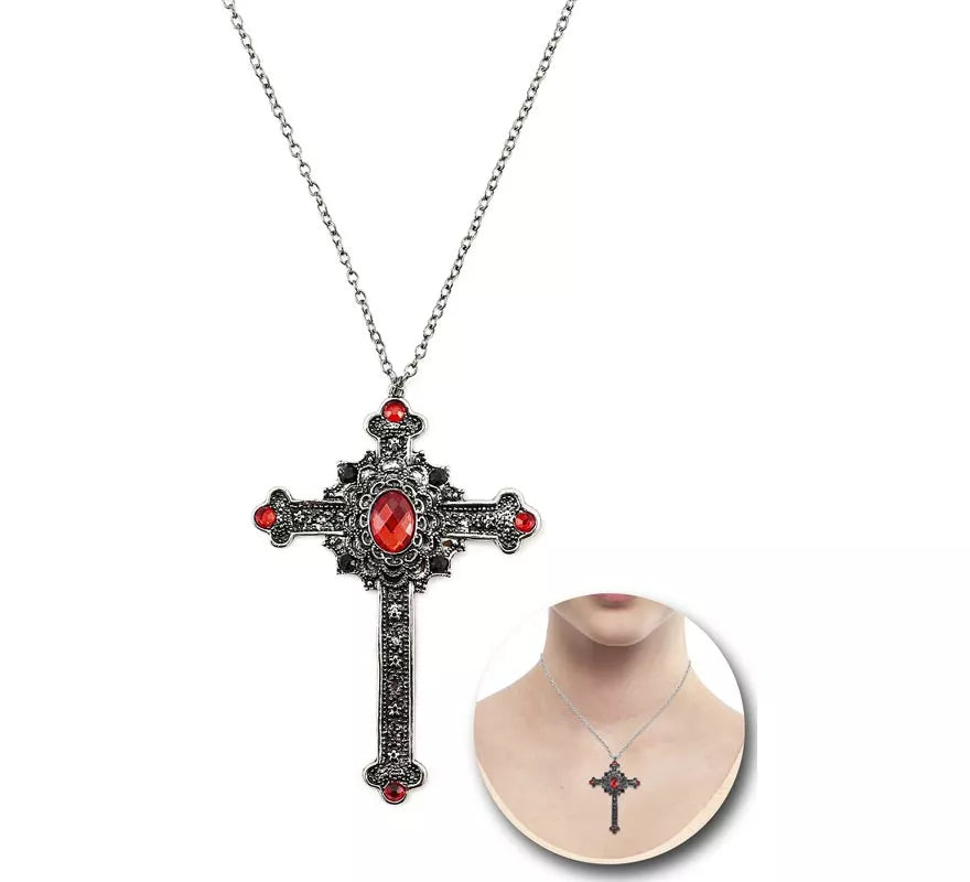 Collar Cruz Gótico