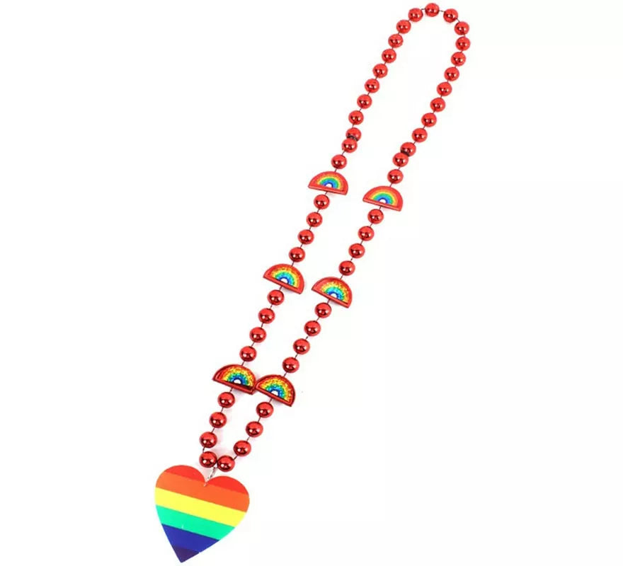 Translation missing: de.Collar de Corazón Arcoíris