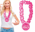 Collar de Flores rosa Party Girls