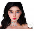 Collar de Gemas Floral adhesivas adulto