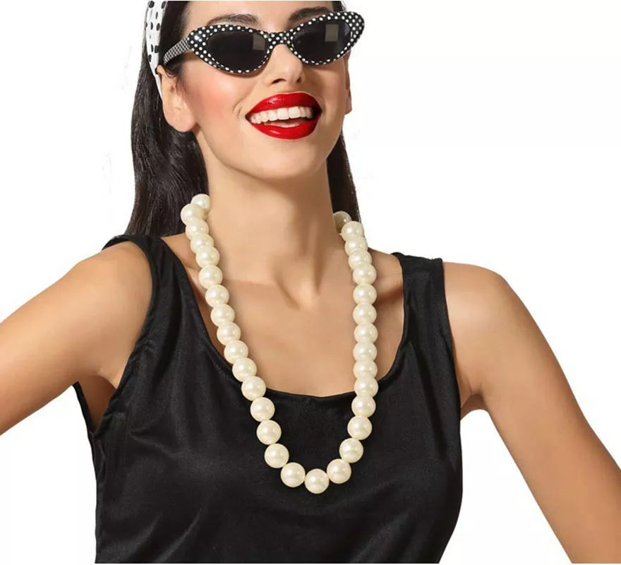 Translation missing: de.Collar de imitación de Perlas de Diva de Cine