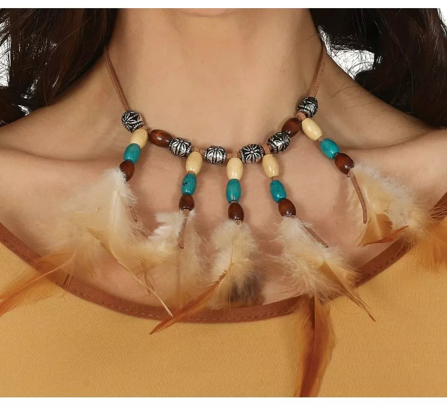 Translation missing: de.Collar de India con Plumas