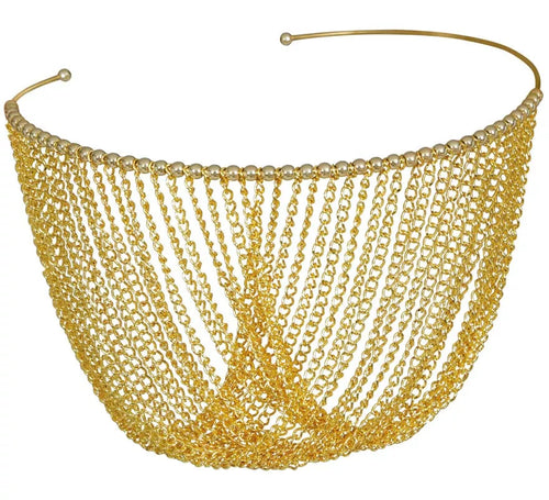 Collar de los años 70 metálico