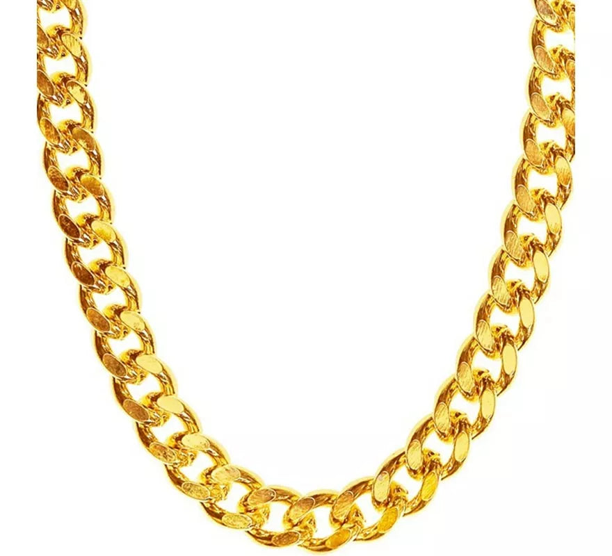 Translation missing: de.Collar de Rapero dorado de 60 cm