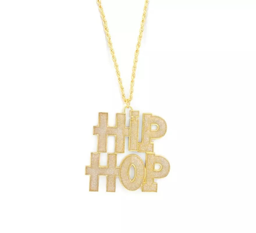 Translation missing: de.Collar de Rapero Hip Hop brillante de 5x5 cm