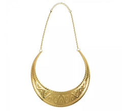 Goldene Romana-Halskette aus Metall