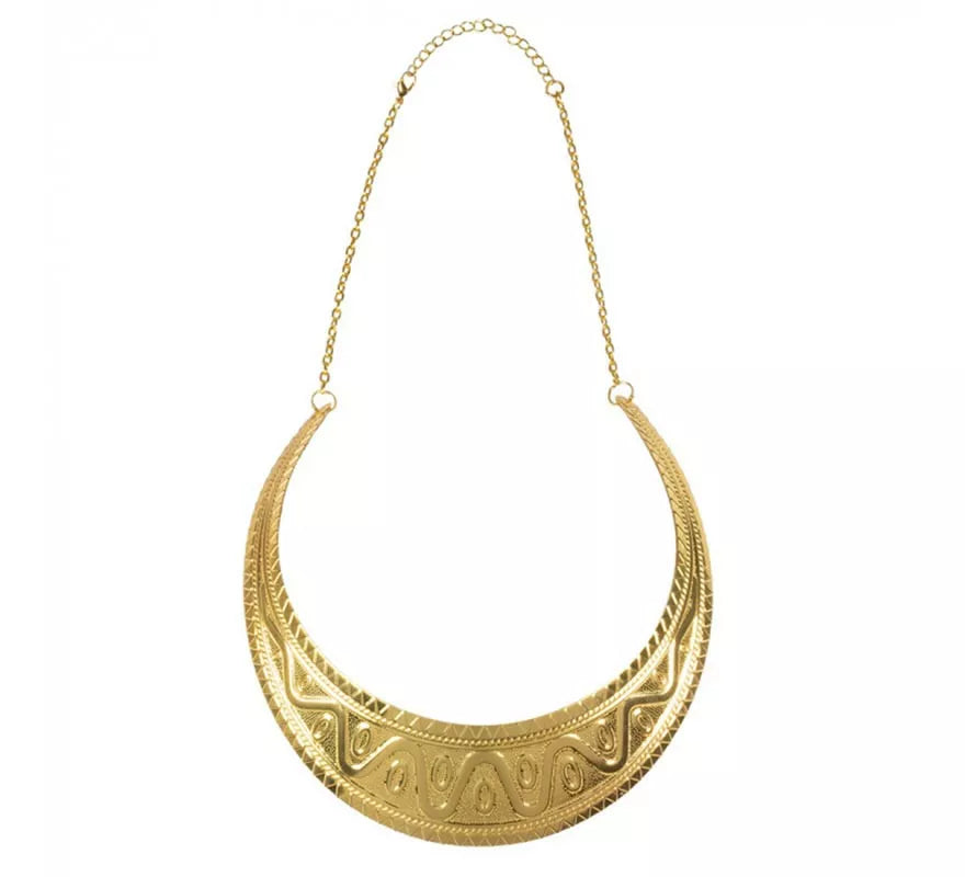 Translation missing: de.Collar de Romana dorado de metal