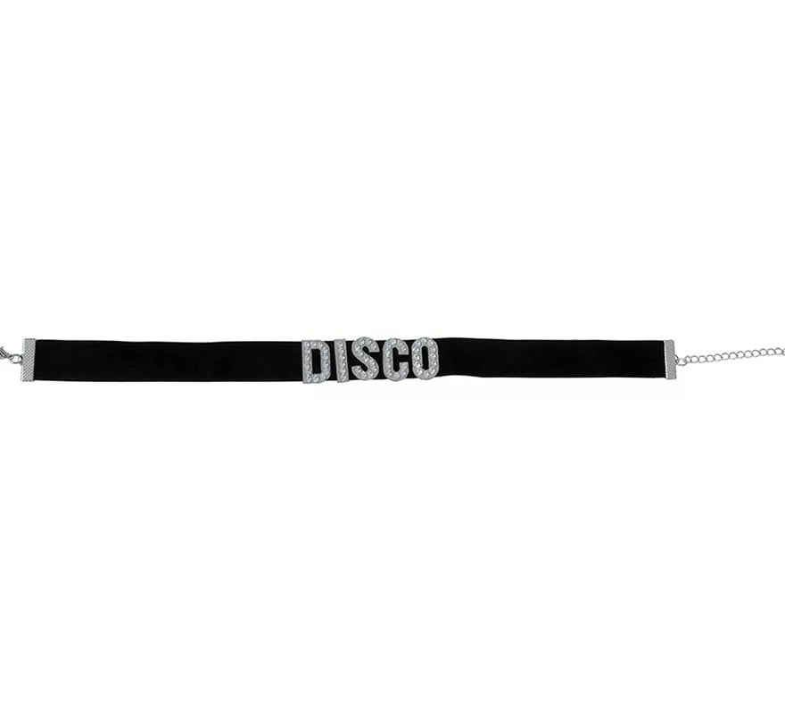 Translation missing: de.Collar Disco negro