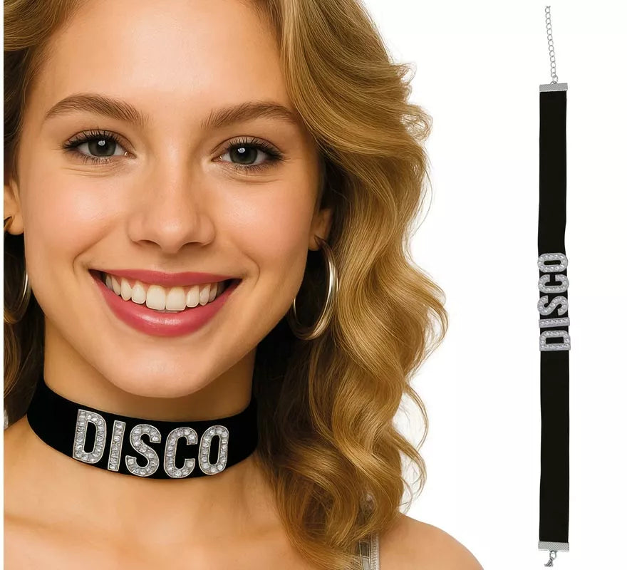 Translation missing: de.Collar Disco negro