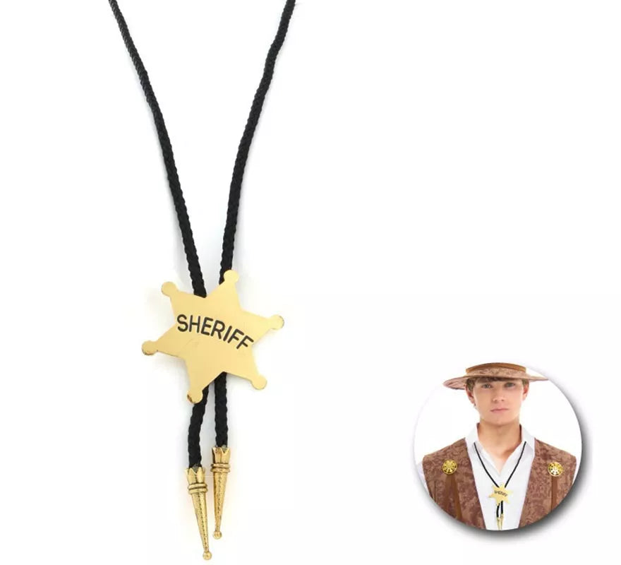 Translation missing: de.Collar Estrella Sheriff dorado