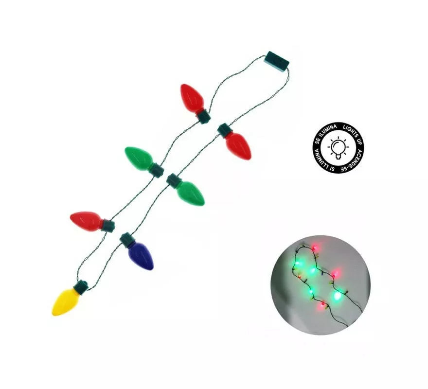 Translation missing: de.Collar Flashing Bombillas multicolor