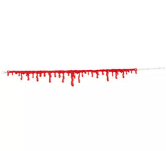 Blutende Wunde Halloween Halskette