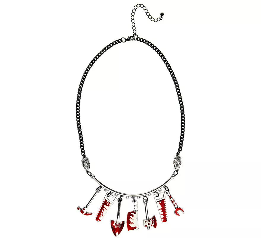 Translation missing: de.Collar Halloween de Herramientas Ensangrentados