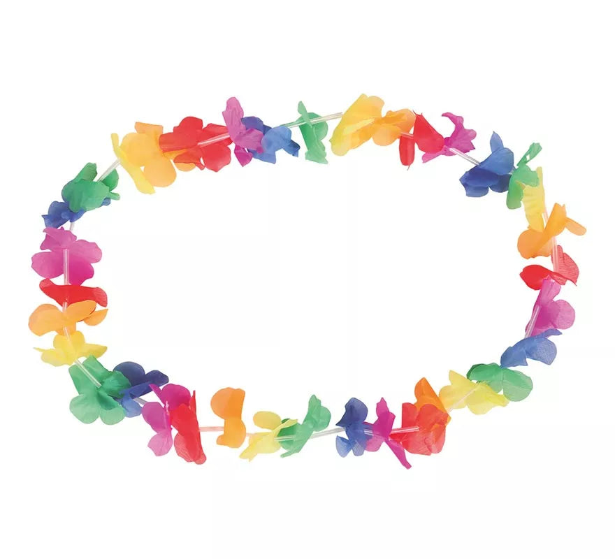 Collar Hawaiano multicolor