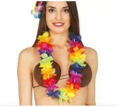 Hawaiianische Mehrfarbenhalskette
