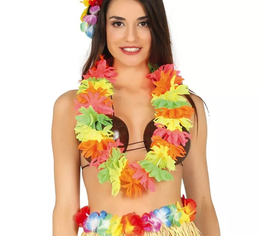 Translation missing: de.Collar Hawaiano Multicolor Neón