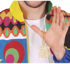 Metallische Hip-Hop-Halskette