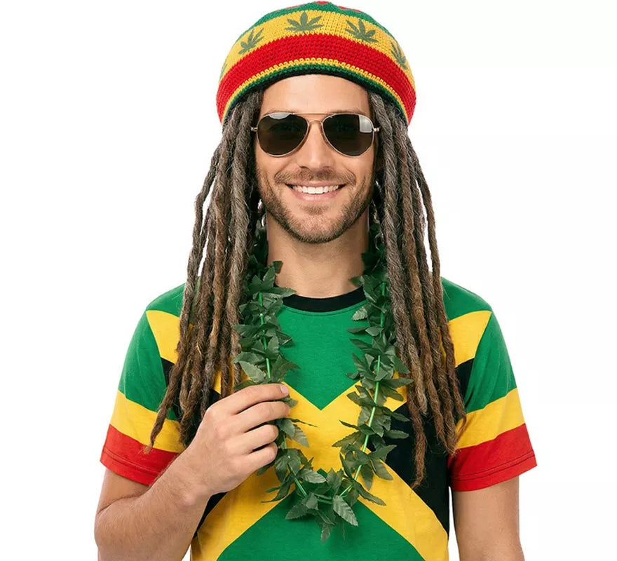 Translation missing: de.Collar Hojas de Marihuana adulto de 55 cm