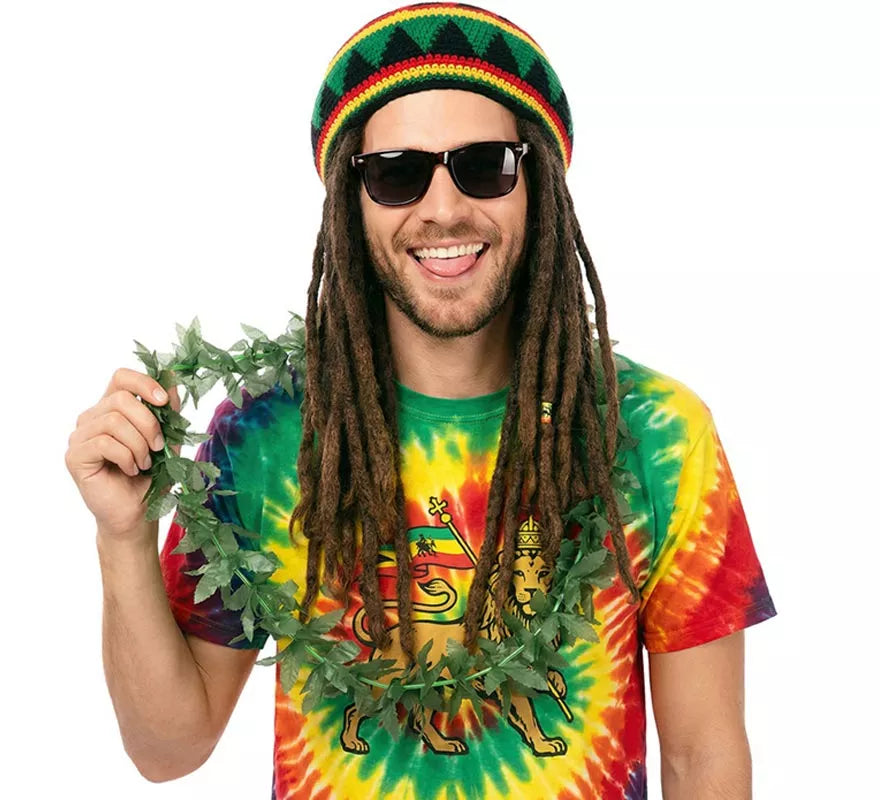 Translation missing: de.Collar Hojas de Marihuana adulto de 55 cm