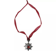 9x7 cm Vampir-Medaillon-Halskette