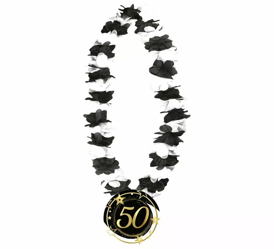 Translation missing: de.Collar Negro y Blanco de 50 Años