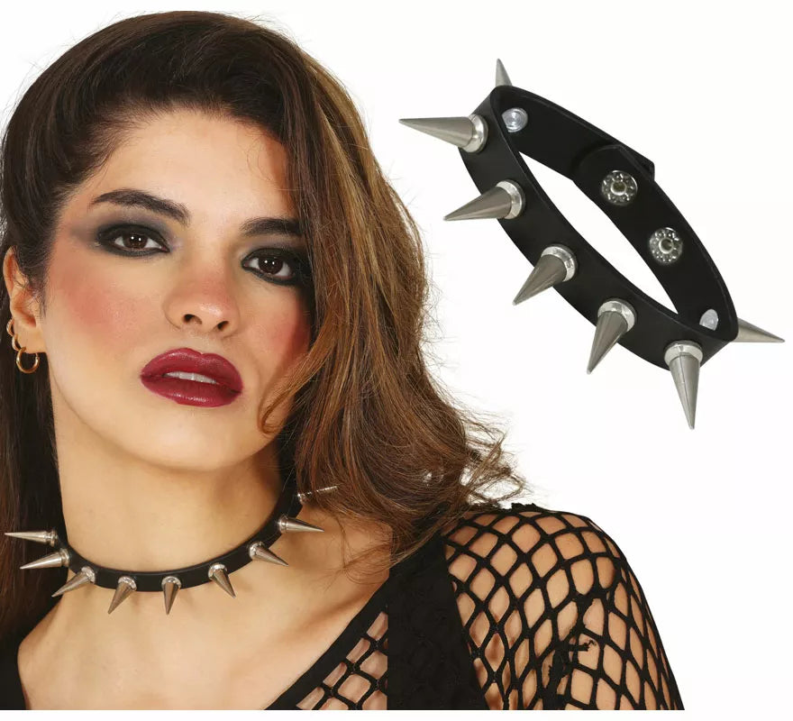 Translation missing: de.Collar Punk con Pinchos adulto