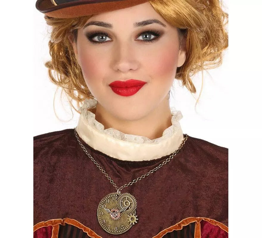 Translation missing: de.Collar Redondo Steampunk con Rodamientos