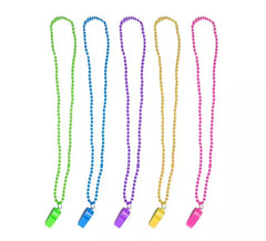 42 cm Pfeifen-Halskette, verschiedene Farben