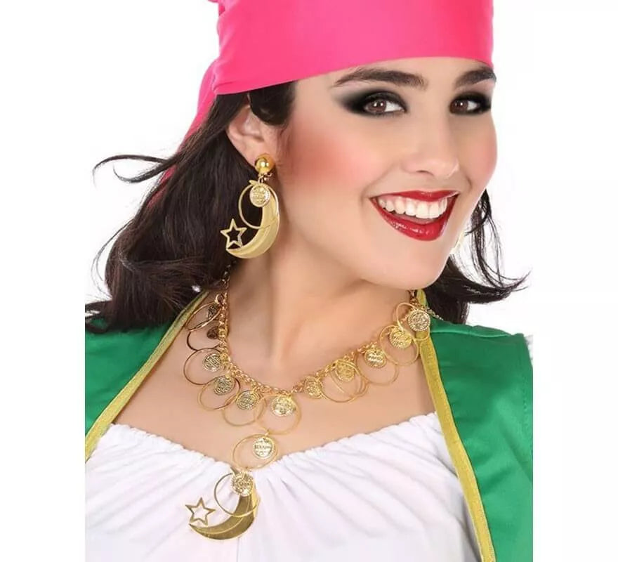 Translation missing: de.Collar y Pendientes de Zíngara
