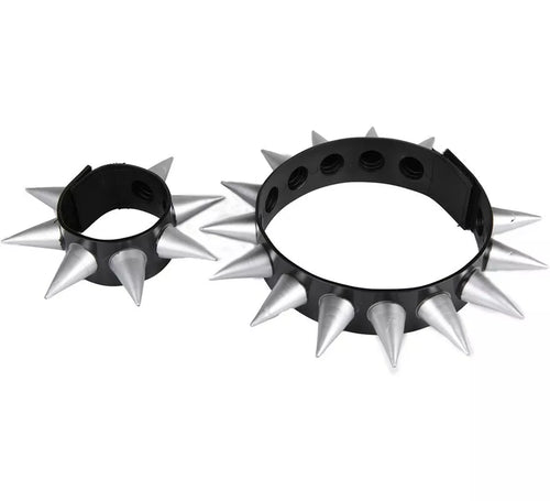 Collar y Pulsera Punk