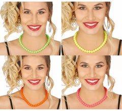 40 cm Verschiedene Neon-Halsketten