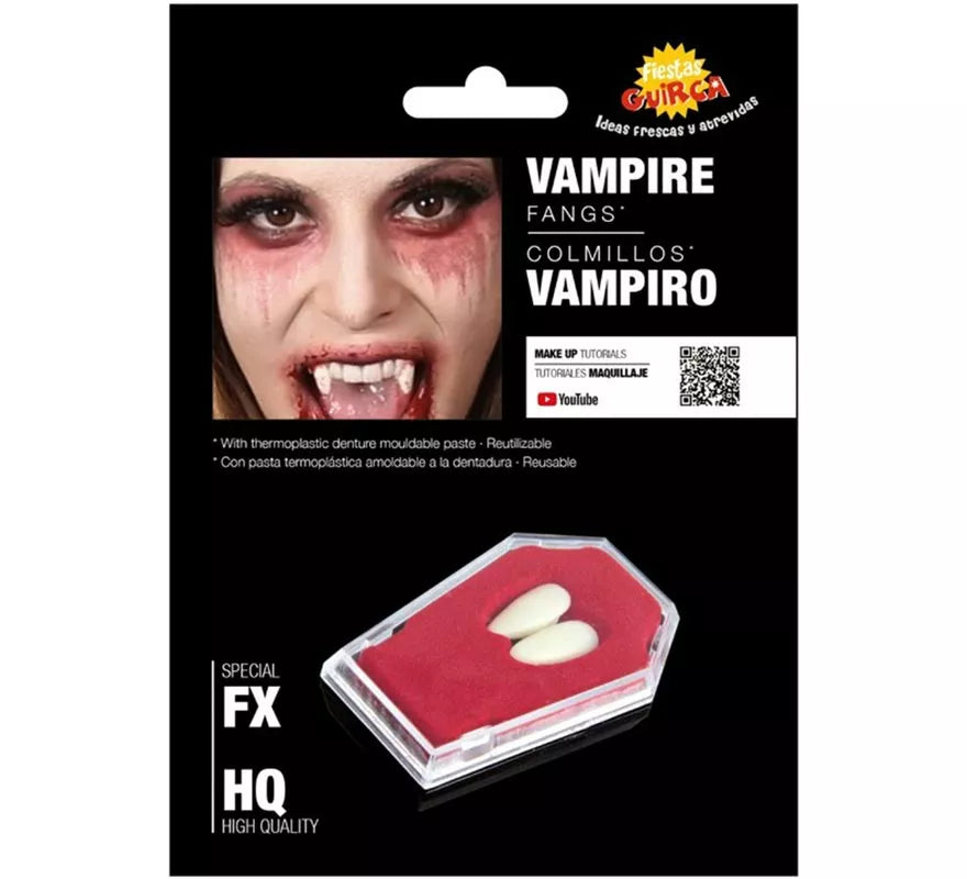 Translation missing: de.Colmillos de Vampiro medianos con pasta termoplástica