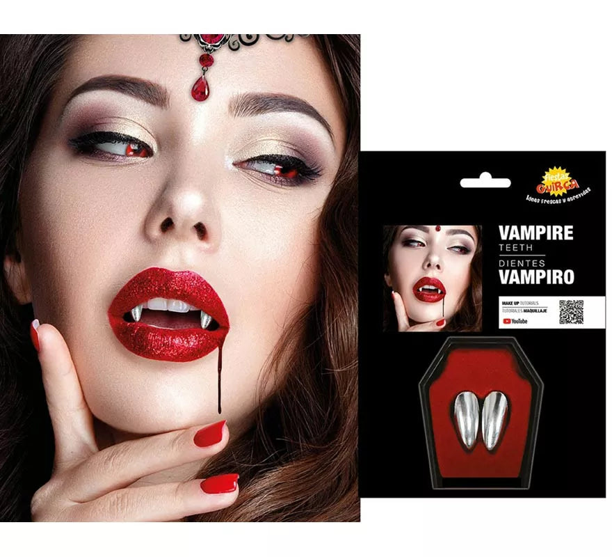 Colmillos plata de Vampiro