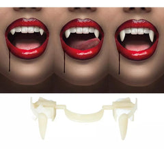 Einziehbare Vampirzähne