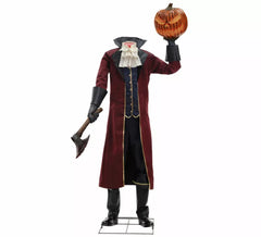 Graf Dracula kopflos mit Licht, Ton und Bewegung 220 cm