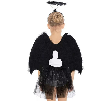 Conjunto de Ángel negro: Halo, Alas y Tutú