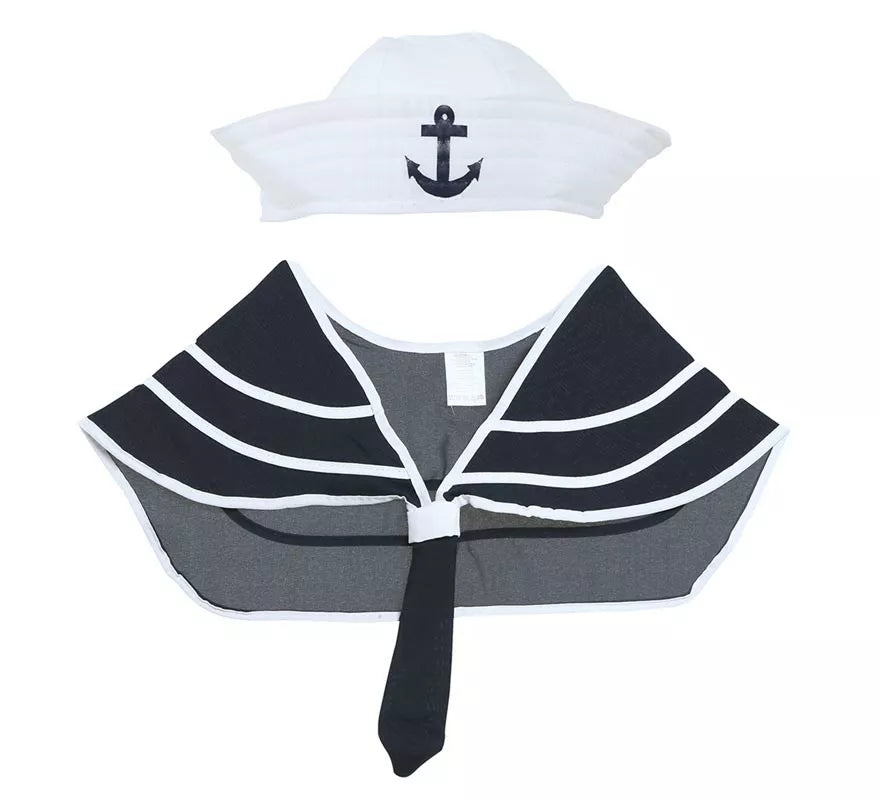 Translation missing: de.Conjunto de Marinero: gorro y pañuelo