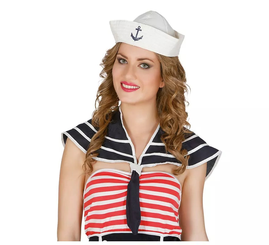 Conjunto de Marinero: gorro y pañuelo