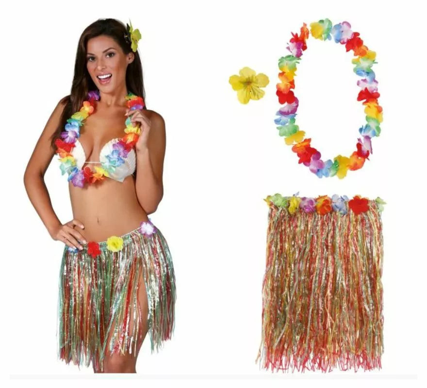 Translation missing: de.Conjunto Hawaiano de 3 Piezas en varios colores para mujer